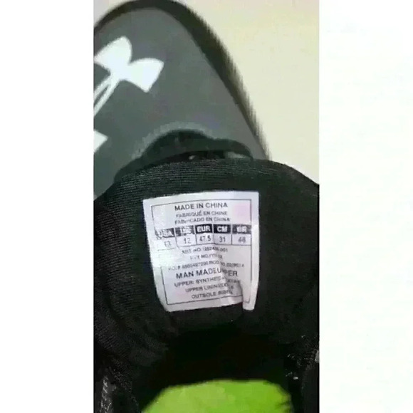 New Under Armor Nitro Clutch Fit 4DFoam Football Cleats 1252426-001 Mens size 13 - Picture 11 of 13